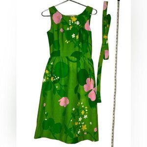 Vintage Malia Honolulu Floral Dress - With Pockets!